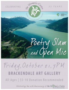 Poetry Slam Poster Oct 21 2016