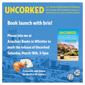 Uncorked book launch